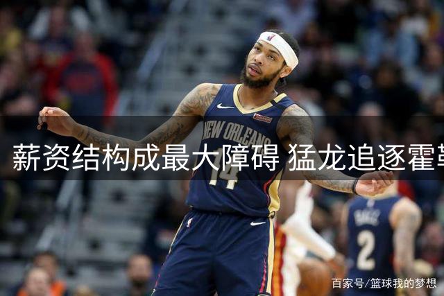 薪资结构成最大障碍 猛龙追逐霍勒迪陷僵局